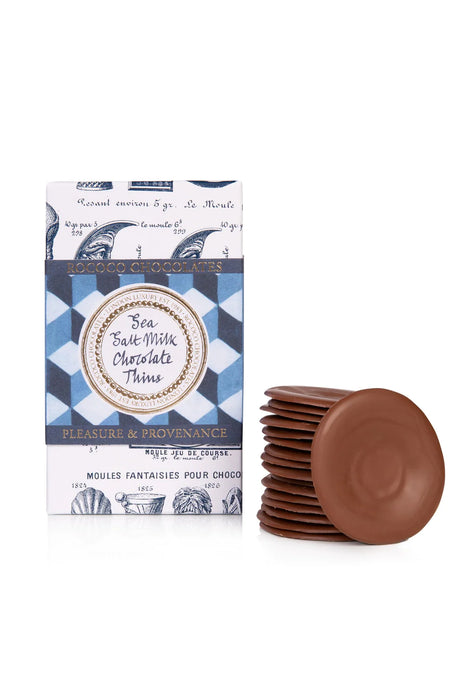 Rococo’s Sea Salt Milk Chocolate Thins 150g