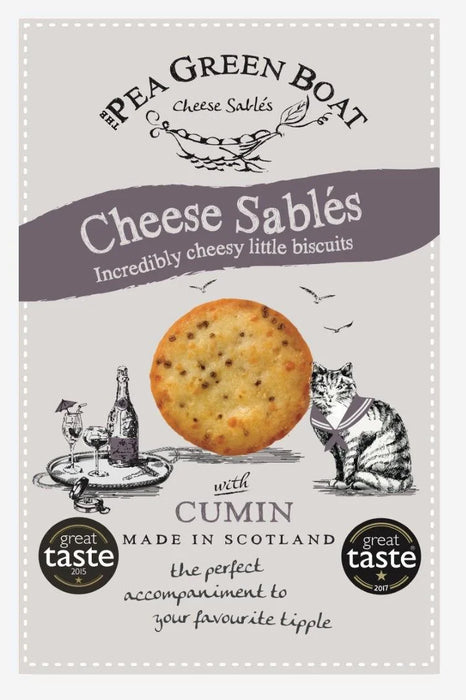 Cheese Sables with Cumin