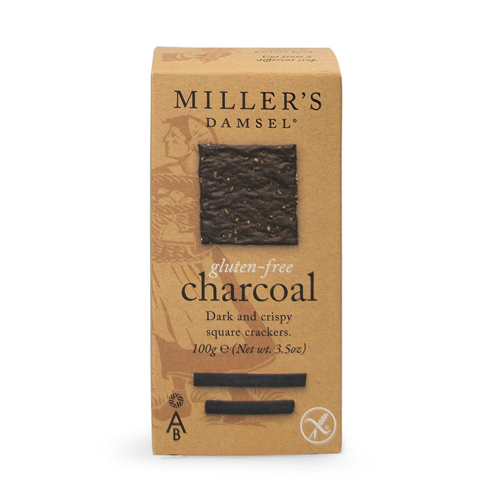 Miller's Damsels Gluten-free Charcoal Crackers 110g