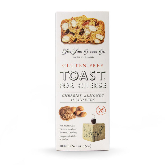 Gluten Free Toast Cherries, Almonds & Linseeds Toast 100g