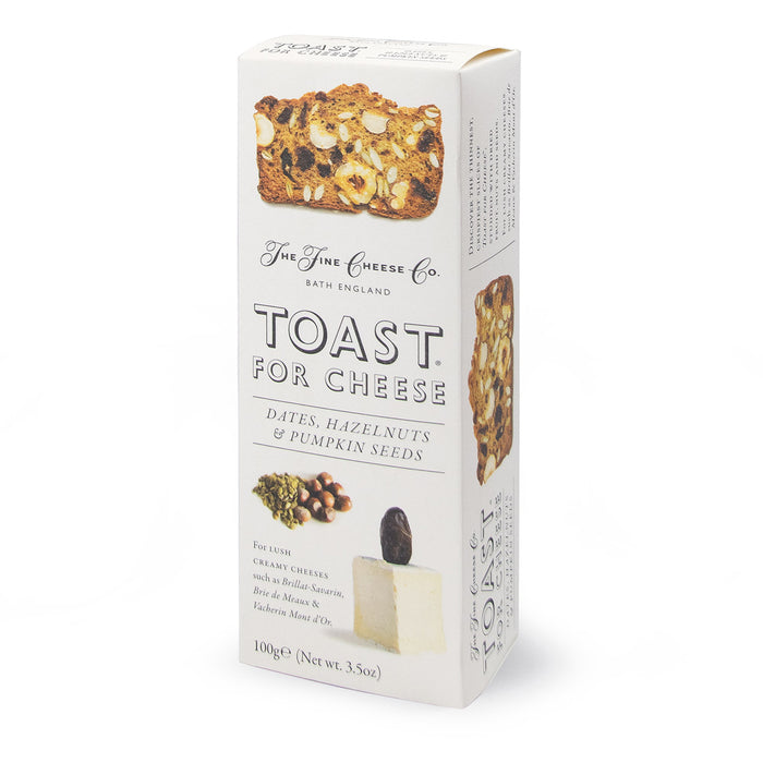 Toast For Cheese Dates, Hazelnuts and Pumpkin Seeds 100g